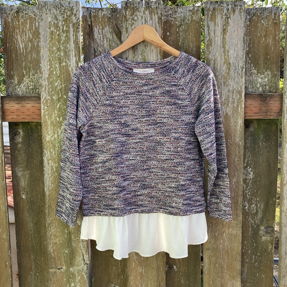 Mixed Media Sweater - Picture 3 of 16